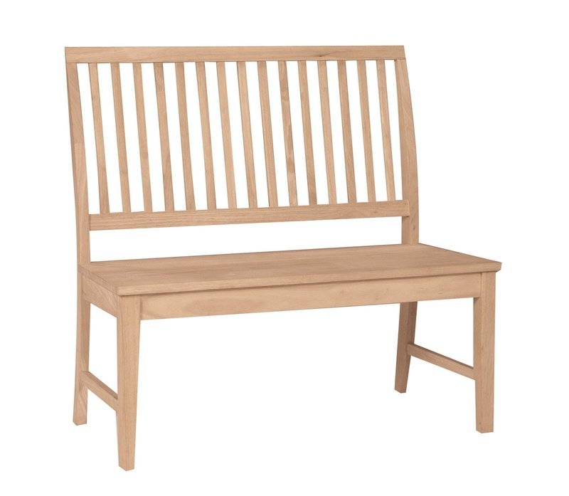 Mission Bench - 42&quot;W x 22&quot;D x 39.25&quot;H