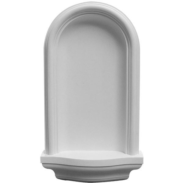 Maria Polyurethane Niche: Surface Mount - 11 3/8&quot;W X 20&quot; H X 3 1/4&quot; D