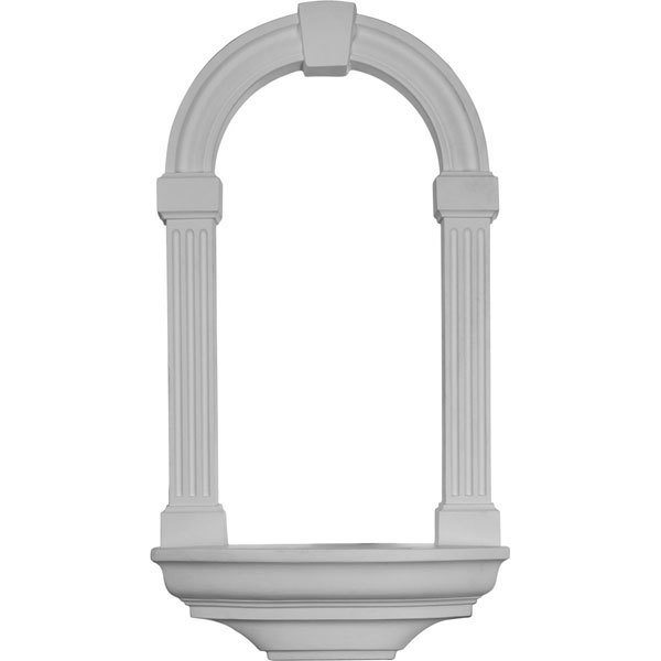 Adonis Polyurethane Niche: Surface Mount - 16 3/8&quot;W X 29 7/8&quot; H X 4 5/8&quot; D