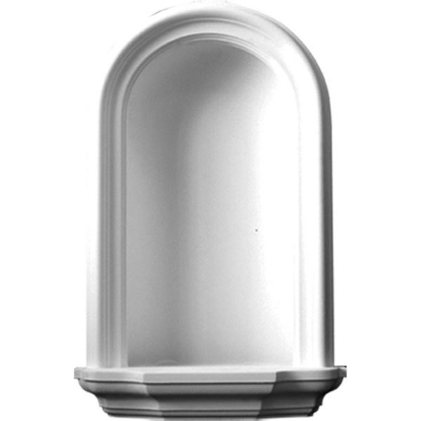 Traditional Polyurethane Niche: Recessed Mount - 16 3/8&quot;W X 27 1/2&quot; H X 7 3/8&quot; D