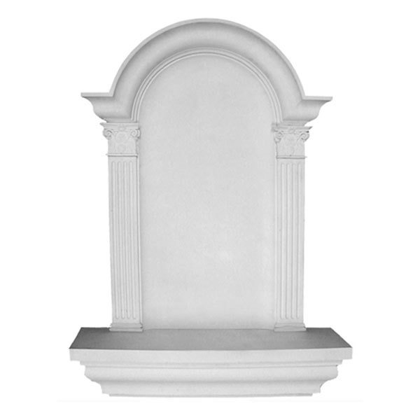 Waltz Polyurethane Niche: Surface Mount - 30 1/4&quot; W X 42 5/8&quot; H X 6 7/8&quot; D