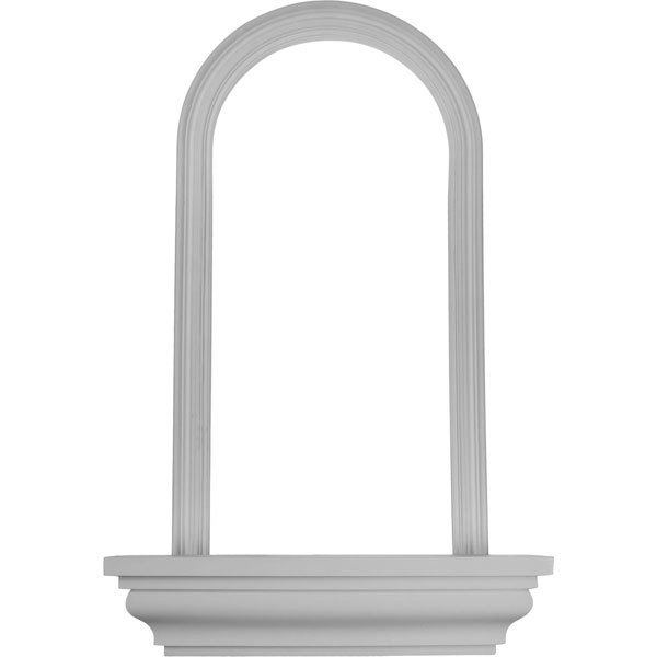 Emery Polyurethane Niche: Surface Mount - 30 1/4&quot; W X 50&quot; H X 7&quot; D