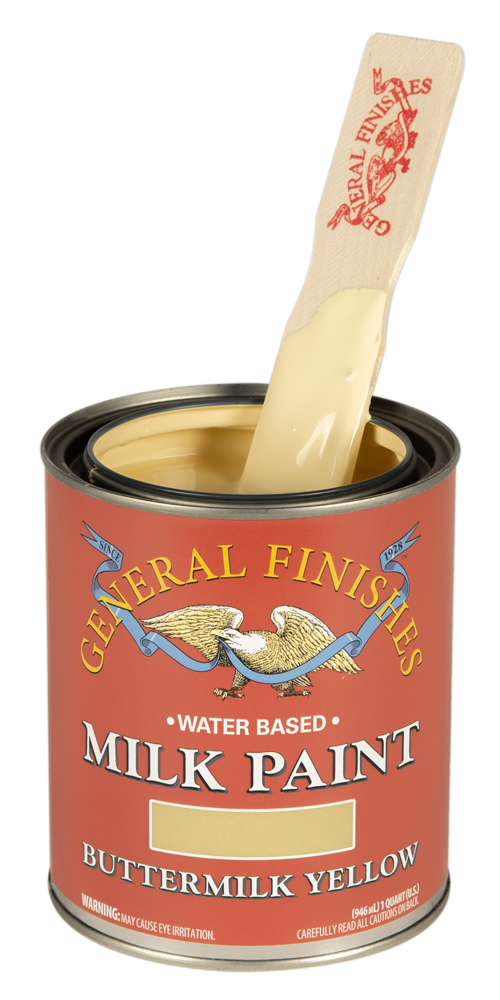 Clearance Buttermilk Yellow Milk Paint