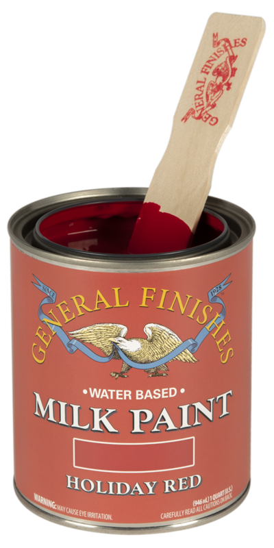 Holiday Red Milk Paint