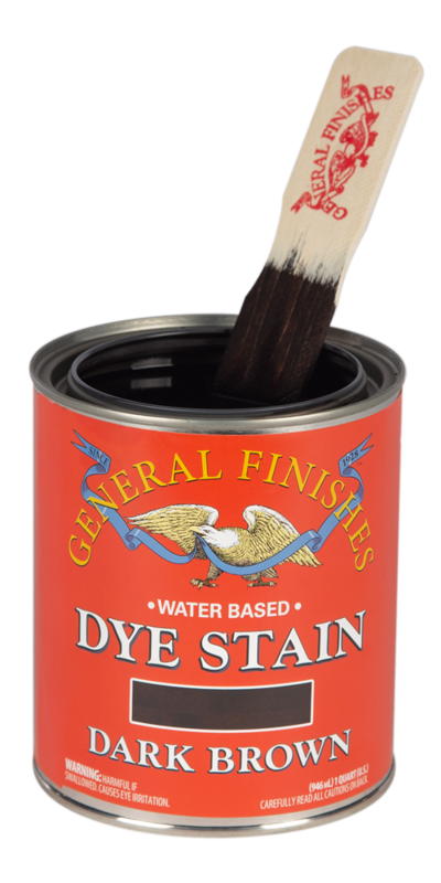 Dark Brown Dye Stain