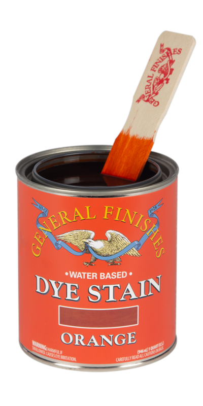 Orange Dye Stain
