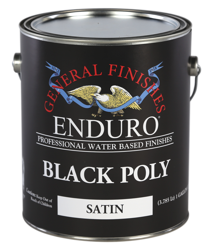 Black Poly Satin