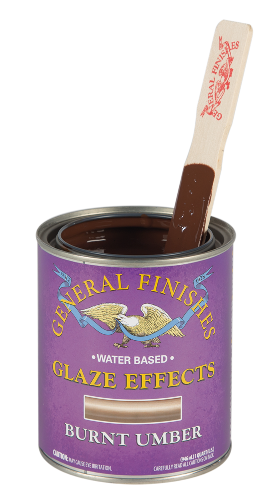 Burnt Umber Glaze Effects