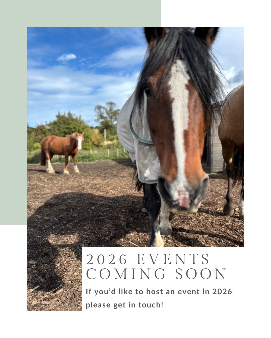 2026 Events Coming Soon