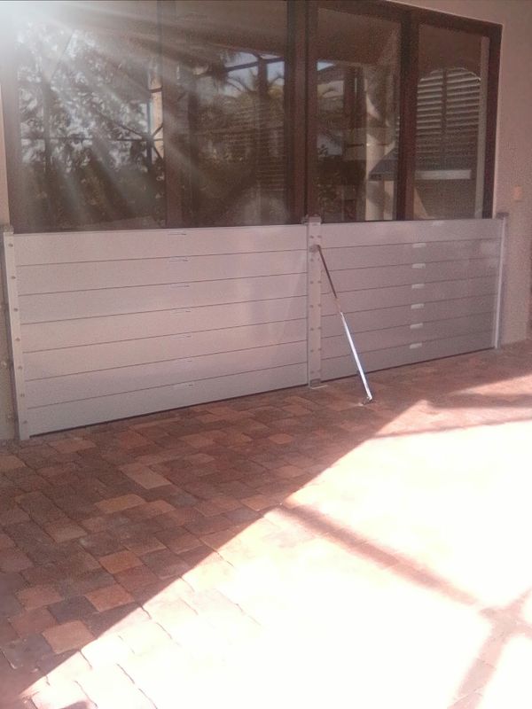 55" Aluminum Flood Barrier Brace