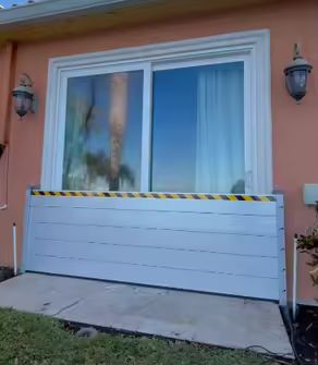 55" Aluminum Flood Barrier Outside Bracket