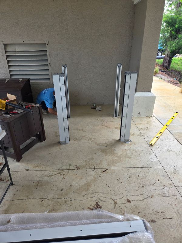31" Aluminum Flood Barrier Corner Bracket