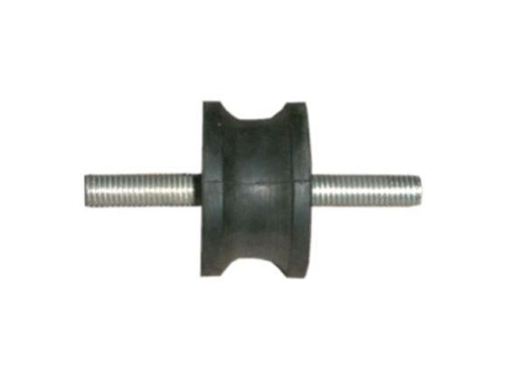 Rubber Buffer, Dual M10 Thread, 50x30