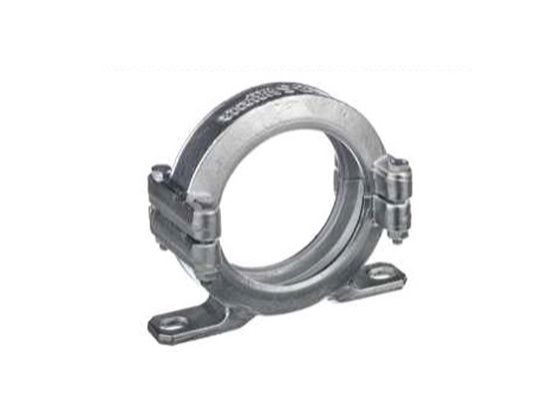 Clamp, 4-Bolt w/ Bracket, 5&quot; Metric, w/o Gasket