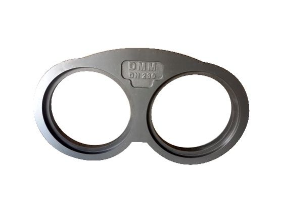 Wear Plate, Non-Carbide, DN230, 9&quot;