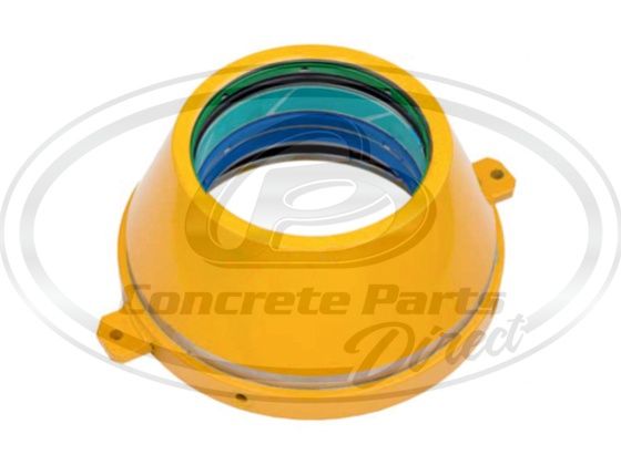 Rear Discharge Housing w/ Seal Kit, Tapered