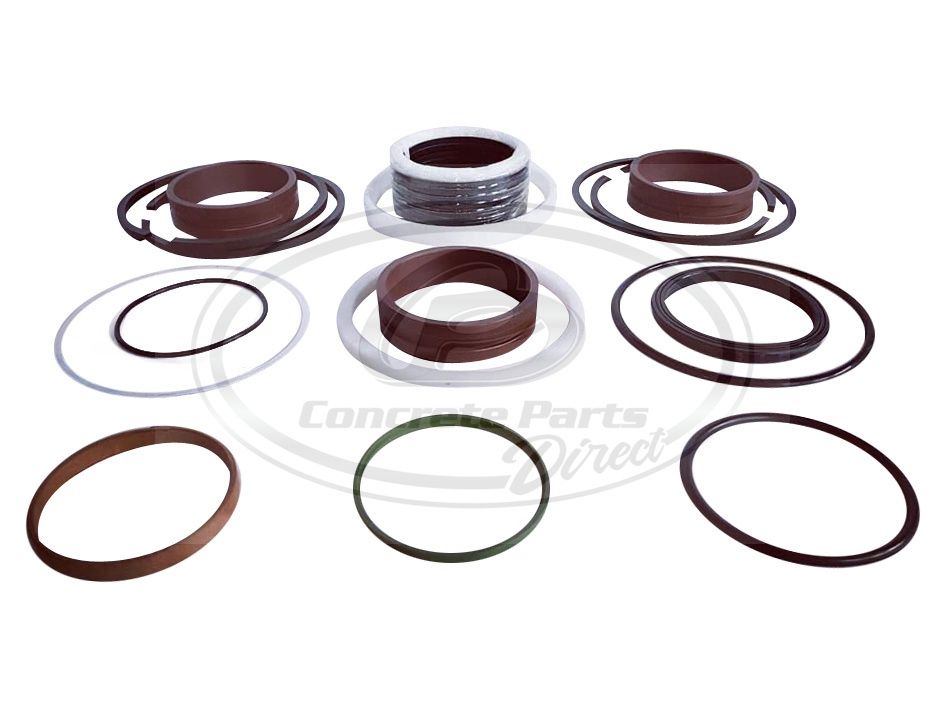 Seal Kit, Differential Cylinder, 140/80, Complete