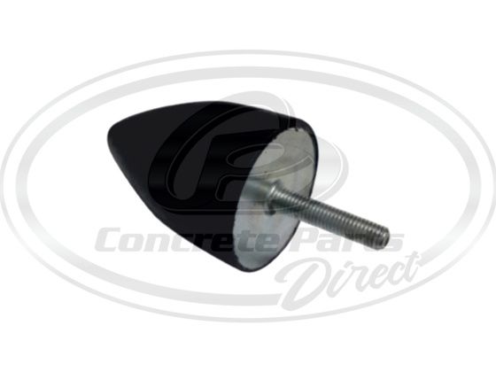 Rubber Stopper, Water Box Drain, 8mm Thread