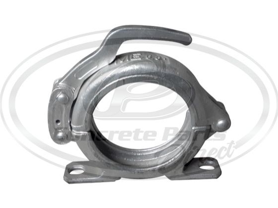 Clamp, Snap, 5" Metric, w/ Bracket, w/o Gasket