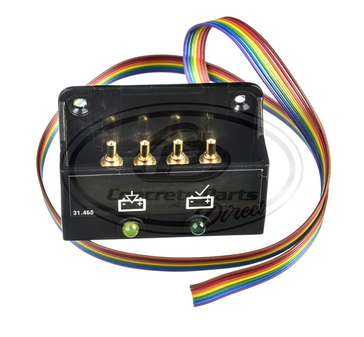 Battery Connector, HBC Transmitter, Short Battery