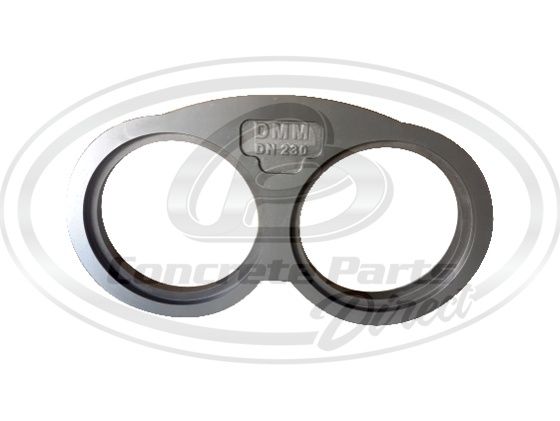 Wear Plate, Non-Carbide, DN230, 9"