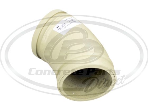 Elbow, 45°,5" Metric,  Twin Wall