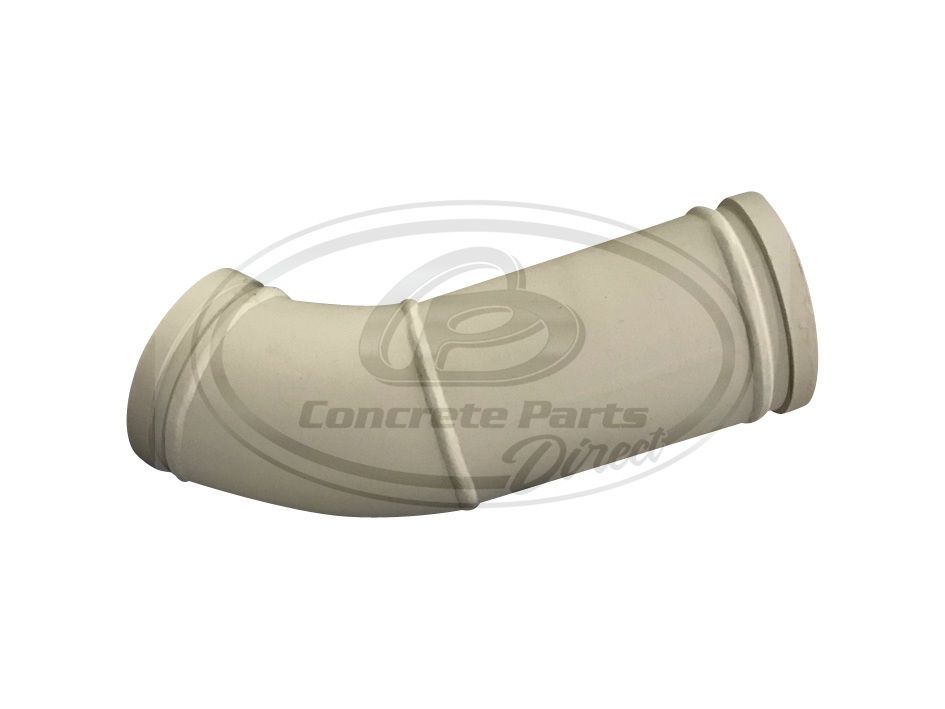 Elbow, 45°, 5" Metric, Twin Wall, w/ 1 Extension