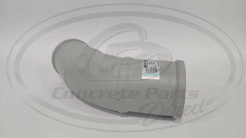 Elbow, 45°, Twin Wall, Dual Tangent, LLX, Valme
