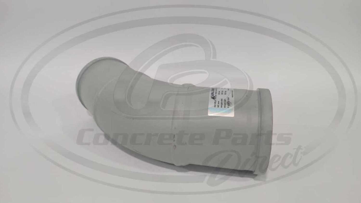 Elbow, 45°, Twin Wall, Dual Tangent, LLX, Valme