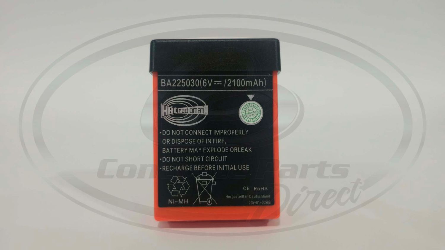 Battery, Radio Remote, HBC, Gen 1 (Short)