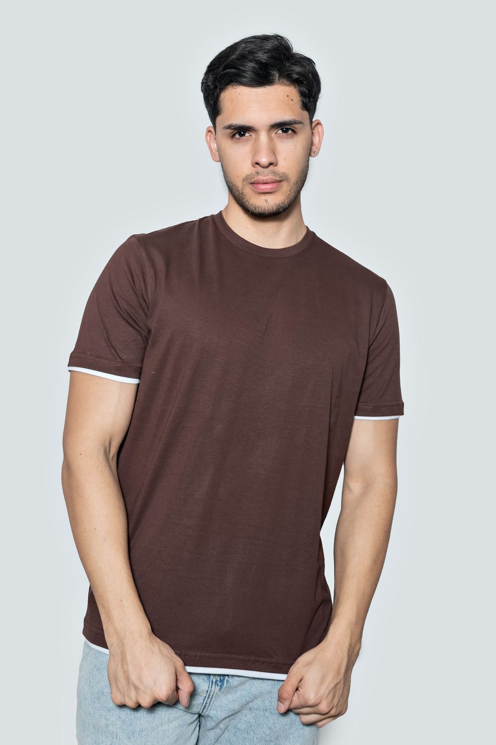 Básica doble color café