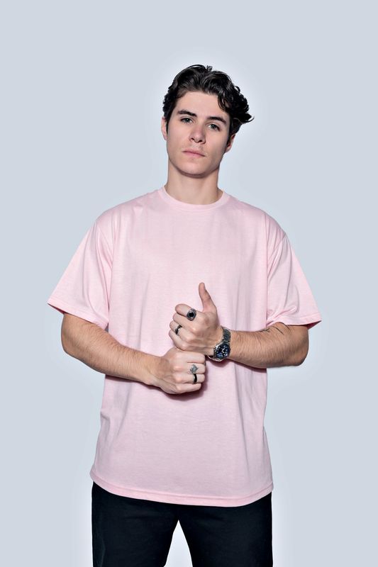 Oversize color rosado