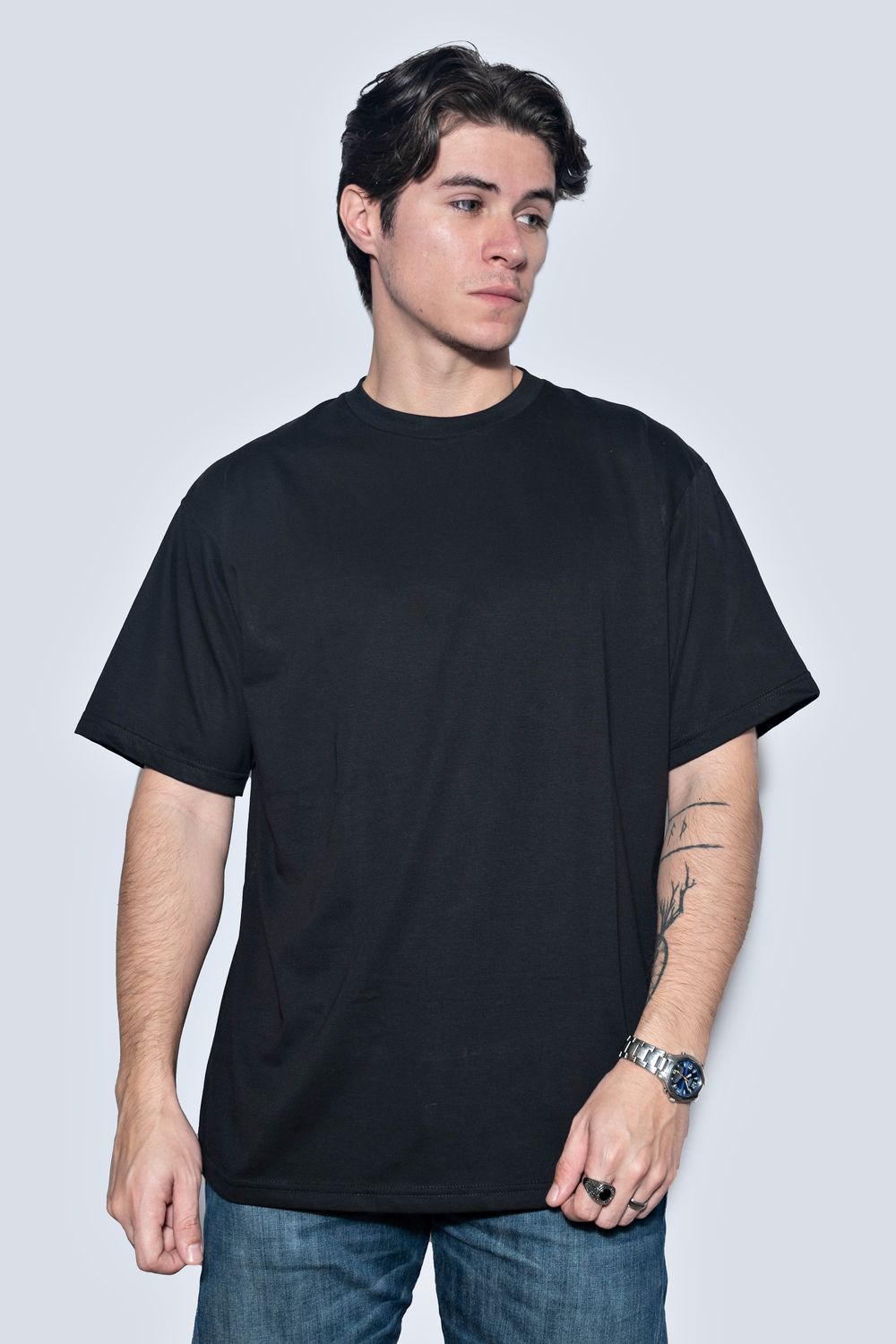 Oversize color negro