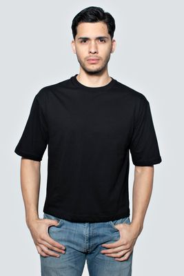 Boxy Fit color negro