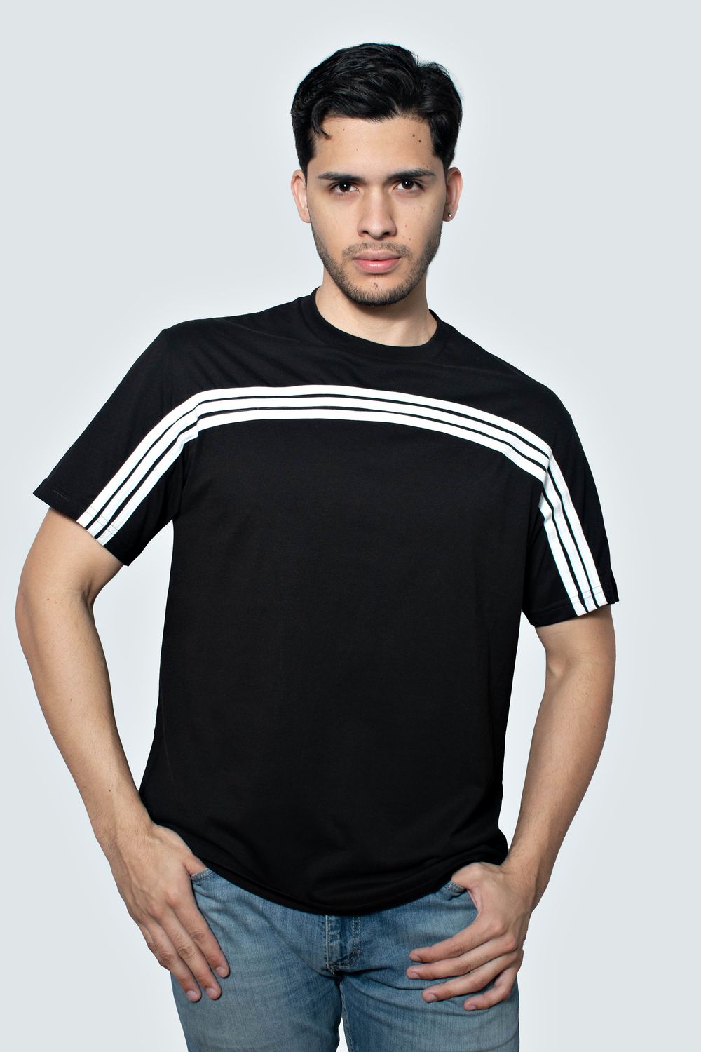 Oversize Combinada color negro