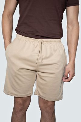 Short de Algodón color arena