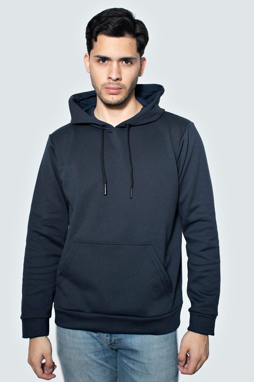 Canguro cerrado color azul marino