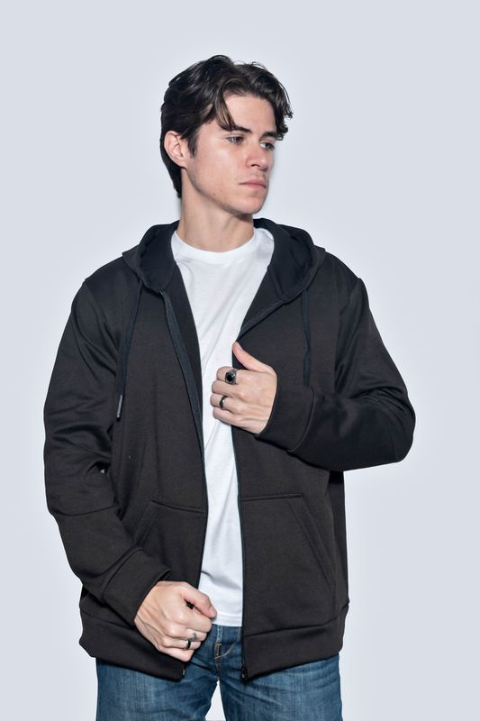 Canguro abierto color negro