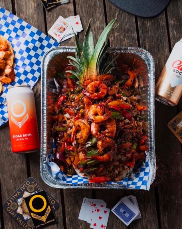 Lazy Beach Pineapple Bowl