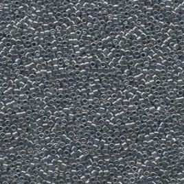 Miyuki Delica 11/0 - DB0114 - Transparant Silver Gray Gold Luster