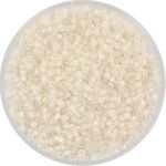 Miyuki Delica 11/0 - DB0052 - Pale Peach Lined Crystal Ab