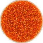 Miyuki Delica 11/0 - DB0045 - Silverlined Orange