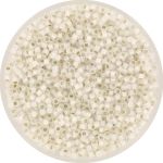 Miyuki Delica 11/0 - DB0221 - Gilt Lined White Opal