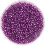 Miyuki Delica 11/0 - DB0281 - Fuchsia Lined Crystal Luster