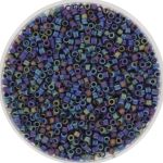 Miyuki Delica 11/0 - DB0871 - Matte Black Ab