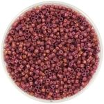 Miyuki Delica 11/0 - DB1016 - Metallic Rhubarb Gold Ab