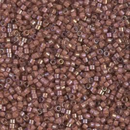 Miyuki Delica 11/0 - DB1737 - Rose Lined Amethyst Ab