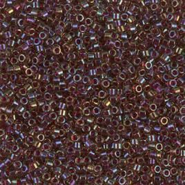 Miyuki Delica 11/0 - DB1748 - Cranberry Ld Chartreuse Ab