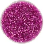 Miyuki Delica 11/0 - DB1808 - Dyed Fuchsia Silk Satin