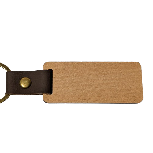 Personalisatie - Houten sleutelhanger